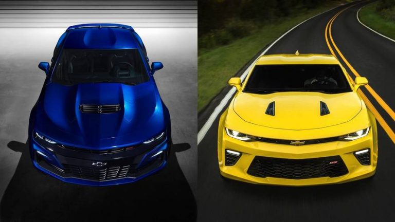 2021 Chevrolet Camaro Changes