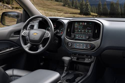 2021 Chevrolet Colorado Extended Cab Interior