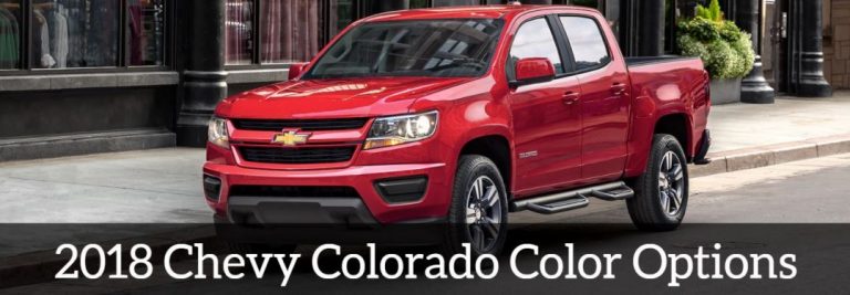 2021 Chevy Colorado Exterior Colors