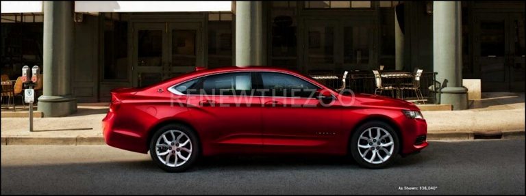 2021 Chevy Impala SS Changes