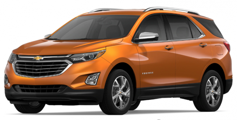 2020 Chevrolet Equinox Color Options