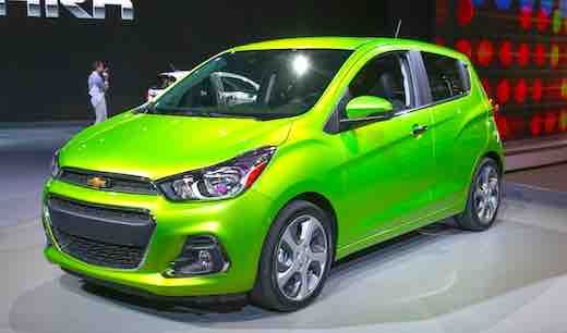 2020 Chevrolet Spark 4 Door Design