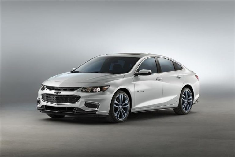 2020 Chevy Malibu Blue Design