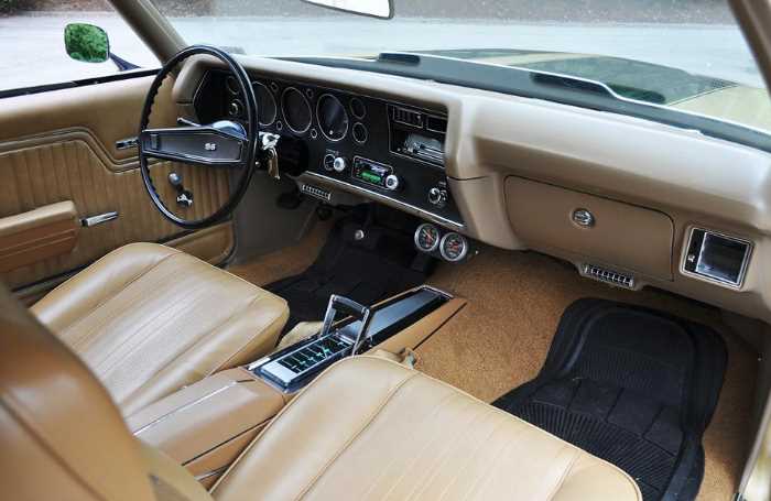 New 2022 Chevrolet Chevelle SS Interior.