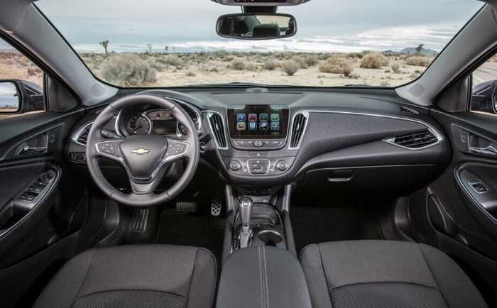 New 2022 Chevrolet Malibu Interior