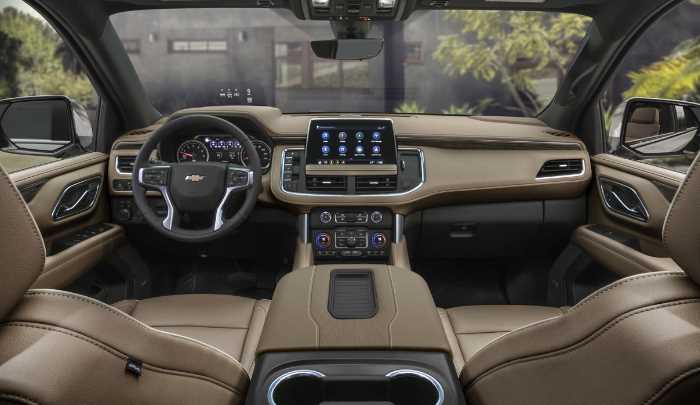 New 2022 Chevrolet Suburban Interior