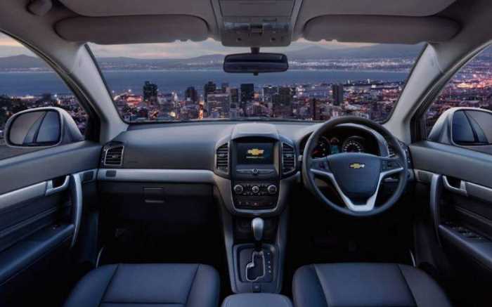 New 2022 Chevrolet Captiva Sport Interior