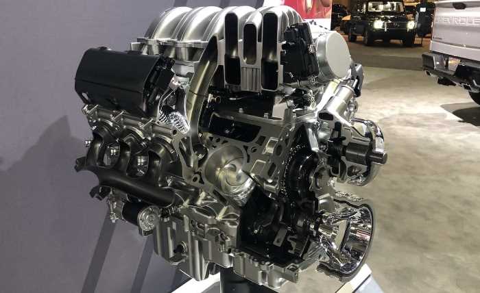 New 2023 Chevrolet Silverado Engine