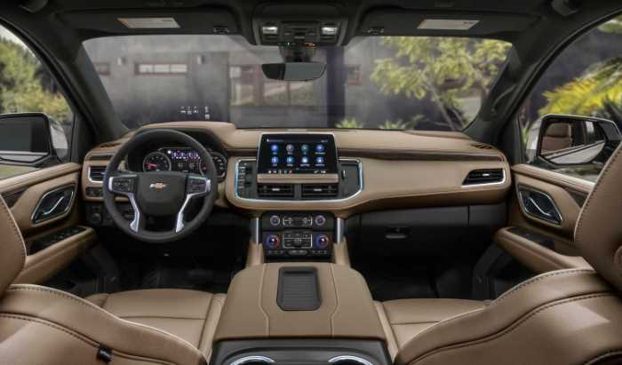 The New 2023 Chevy Tahoe Interior