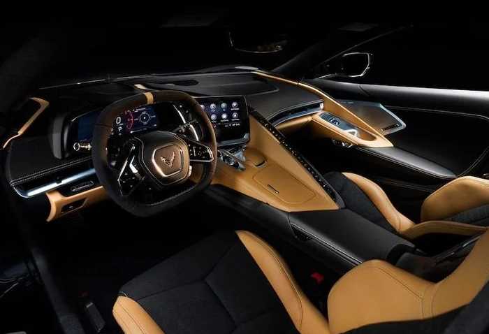 New 2024 Chevy Corvette Convertible Interior