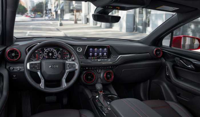 New 2024 Chevy Blazer Interior