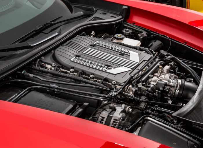 New 2024 Chevy Corvette Z06 Engine