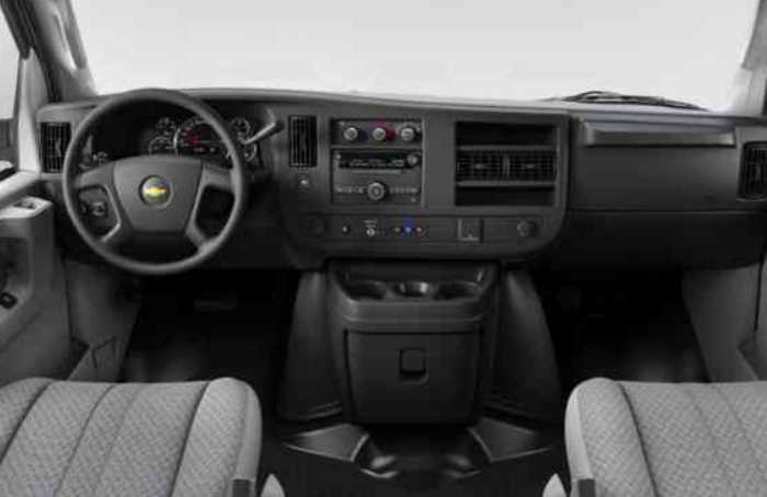 New 2024 Chevy Express 2500 Interior