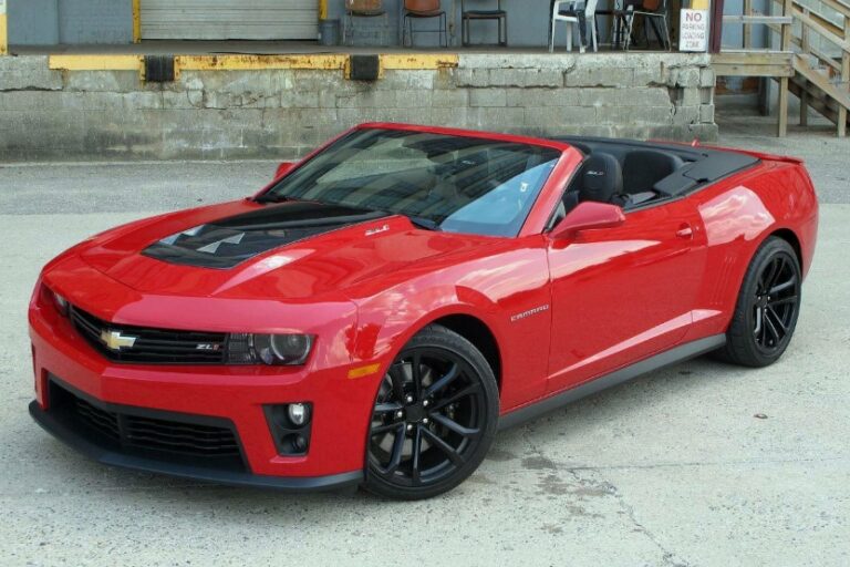 2026 Chevrolet Camaro ZL1 Convertible MPG