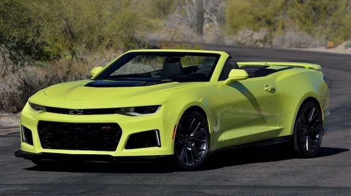 2026 Chevy Camaro ZL1 Convertible Pictures